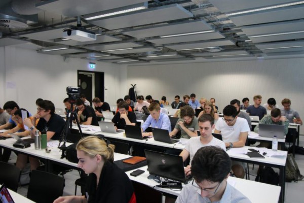 AiiDA Tutorial participants at work during the hands-on sessions AiiDA Tutorial participants at work during the hands-on sessions