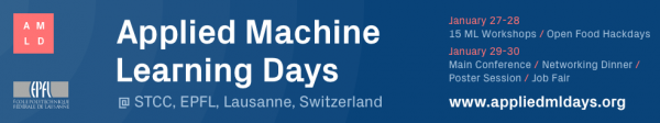 Banner Applied Machine Learning Days Banner Applied Machine Learning Days